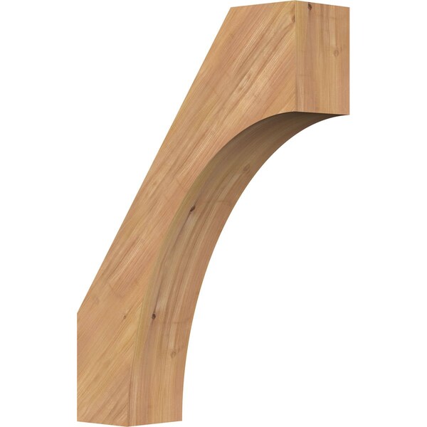 Ekena Millwork 5 1/2"W x 20"D x 28"H Westlake Smooth Knee Brace, Western Red Cedar BRC06X20X28WTL00SWR - main